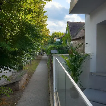 Waterfront Am Main, 15 Min Frankfurt Airport, Terrasse, Free Parking *