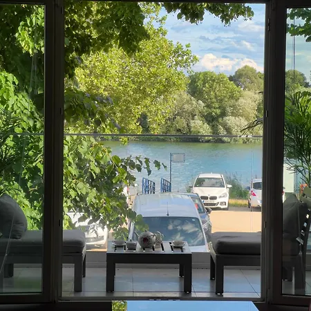Waterfront Am Main, 15 Min Frankfurt Airport, Terrasse, Free Parking Floersheim am Main