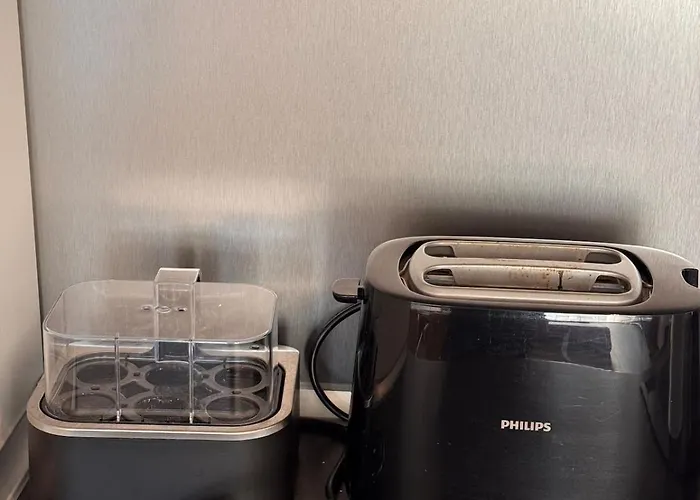 Apartman Modernes Wasserfront Wohnung, Terrasse, Parkplatz *