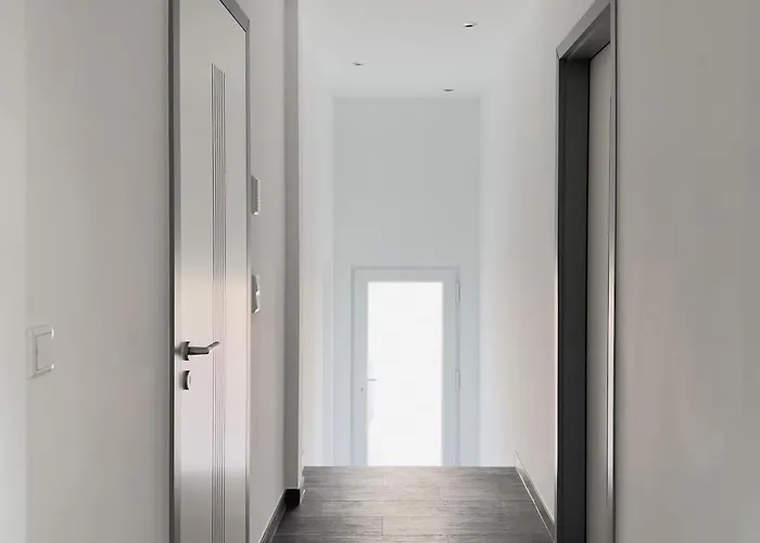 Apartmán Modernes Wasserfront Wohnung, Terrasse, Parkplatz Floersheim am Main