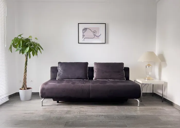 Modernes Wasserfront Wohnung, Terrasse, Parkplatz * Floersheim am Main